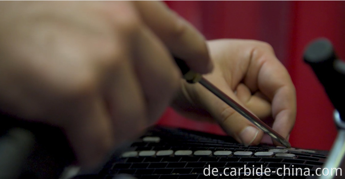 application of gauge protection block